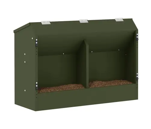 Trušu Barotājs Olīvu Zaļš 64.5 X 25.5 X 45.5 Cm Vidaxl