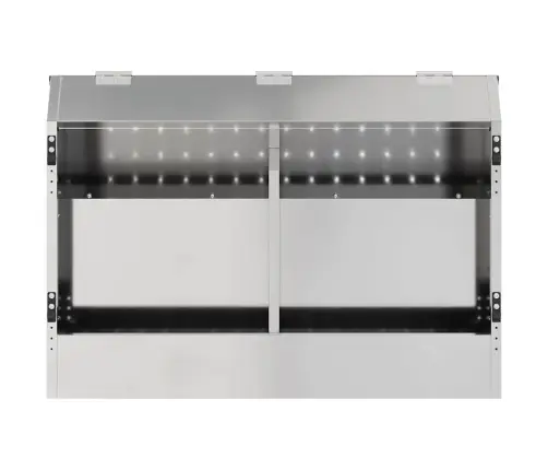 Triušių Šėrimo Priemonė Sidabro 64.5 X 25.5 X 45.5 Cm