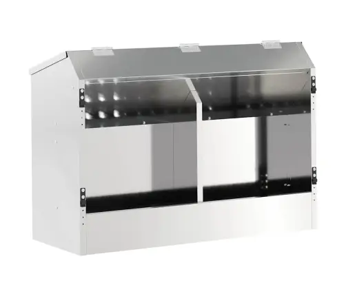 Triušių Šėrimo Priemonė Sidabro 64.5 X 25.5 X 45.5 Cm