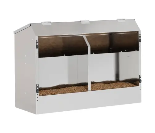 Triušių Šėrimo Priemonė Sidabro 64.5 X 25.5 X 45.5 Cm