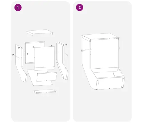 Trušu Barotājs Melna 17.5 X 26 X 28.5 Cm Auksti Velmēts Tērauds Vidaxl