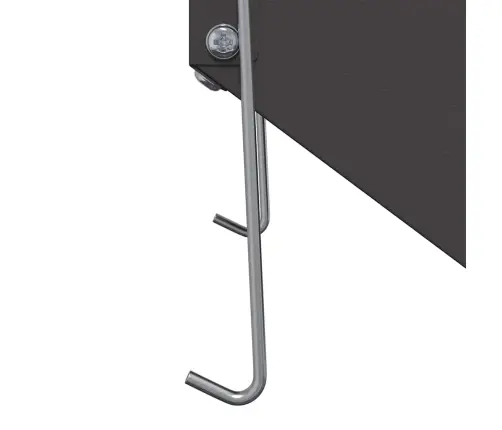 Trušu Barotājs Melna 12,5 X 26 X 28,5 Cm Auksti Velmēts Tērauds Vidaxl