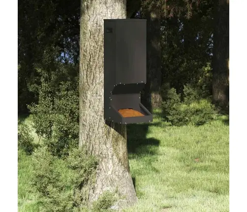 Briedžu Barotava Melna 28 X 30 X 80 Cm Auksti Velmēts Tērauds Vidaxl