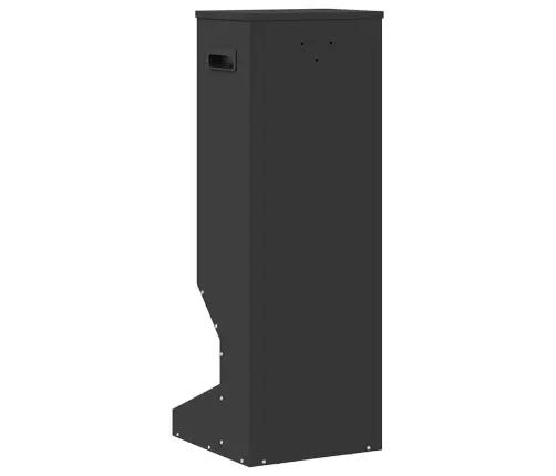 Briedžu Barotava Melna 28 X 30 X 80 Cm Auksti Velmēts Tērauds Vidaxl