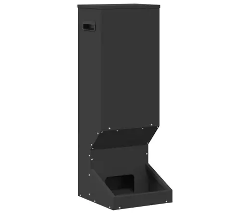 Briedžu Barotava Melna 28 X 30 X 80 Cm Auksti Velmēts Tērauds Vidaxl