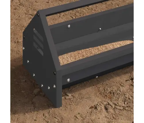 Vistas Barošanas Grozs Melna 108 X 20,5 X 20 Cm Vidaxl