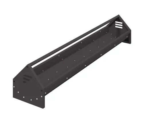 Vistas Barošanas Grozs Melna 108 X 20,5 X 20 Cm Vidaxl