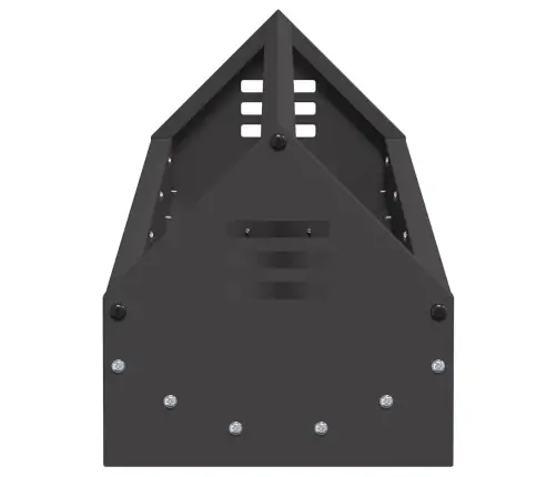 Vistas Barošanas Grozs Melna 108 X 20,5 X 20 Cm Vidaxl