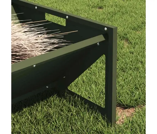 Lauksaimniecības Barošanas Caurule Olīvu Zaļš 108 X 50 X 28 Cm Vidaxl