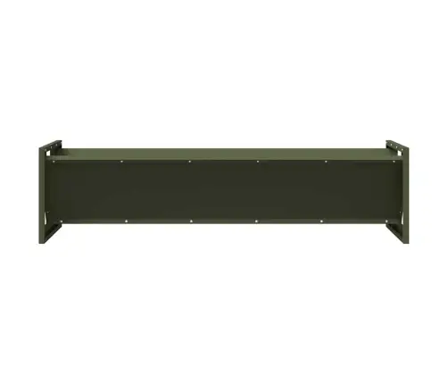 Lauksaimniecības Barošanas Caurule Olīvu Zaļš 108 X 50 X 28 Cm Vidaxl