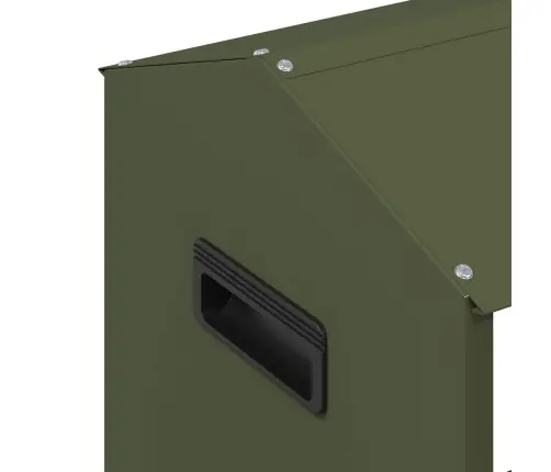 Vistas Barošanas Grozs Olīvu Zaļš 81 X 32 X 53,5 Cm Vidaxl