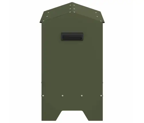 Vistas Barošanas Grozs Olīvu Zaļš 81 X 32 X 53,5 Cm Vidaxl