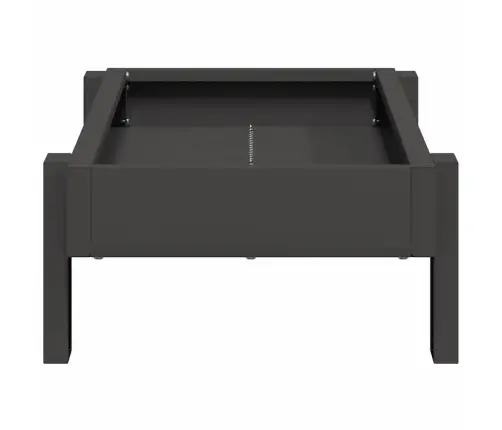 Vistas Barošanas Grozs Melna 80 X 28 X 13.5 Cm Vidaxl