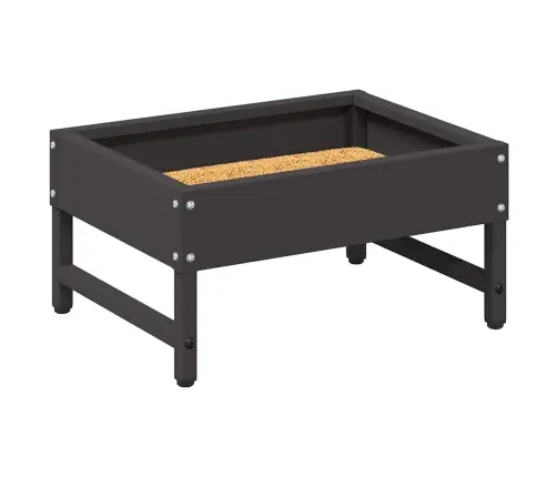 Putnu Barotājs Melna 80 X 28 X 13.5 Cm Auksti Velmēts Tērauds Vidaxl