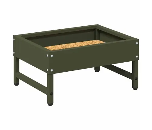 Putnu Barotājs Olīvu Zaļš 80 X 28 X 13.5 Cm Vidaxl
