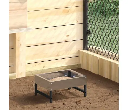 Linde Söötja Hõbedane 80 X 28 X 13.5 Cm Tsinkteras