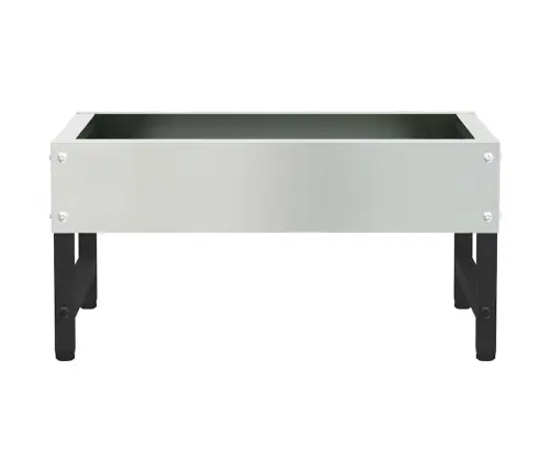 Linde Söötja Hõbedane 80 X 28 X 13.5 Cm Tsinkteras