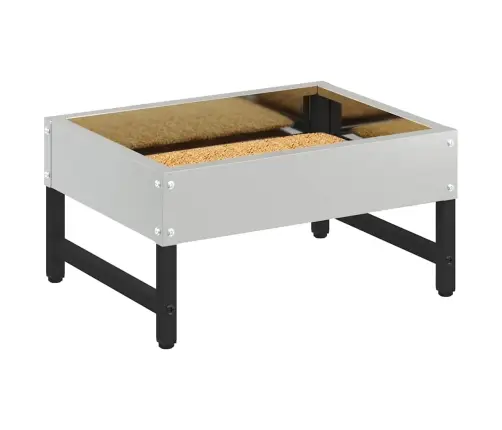 Linde Söötja Hõbedane 80 X 28 X 13.5 Cm Tsinkteras