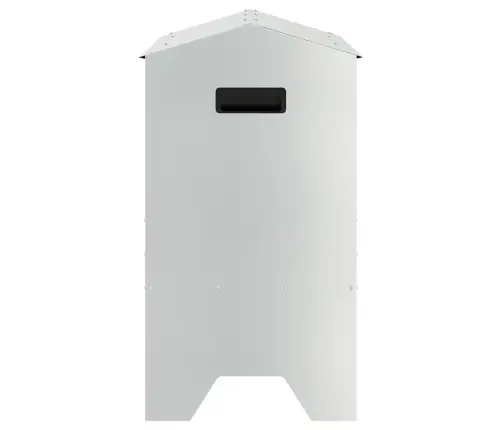 Gyvulių Pašarų Lova Sidabro 79 X 35 X 62 Cm Cinkuota Plienas