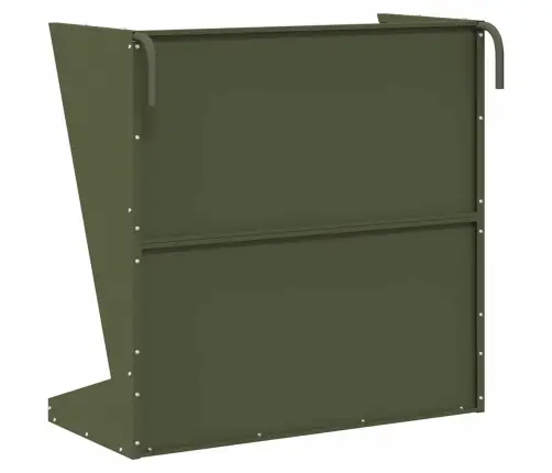Siena Barotava Olīvu Zaļš 71 X 33 X 70 Cm Vidaxl