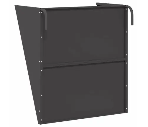 Karājamais Sienu Barotājs Melna 61 X 33 X 66 Cm Vidaxl