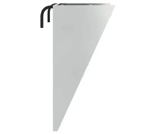 Karājamais Sienu Barotājs Sudraba 61 X 33 X 66 Cm Vidaxl