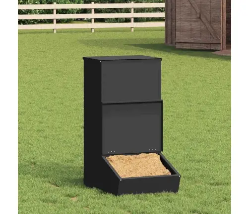 Seahatja Must 55 X 38 X 76 Cm Külmvalsitud Teras