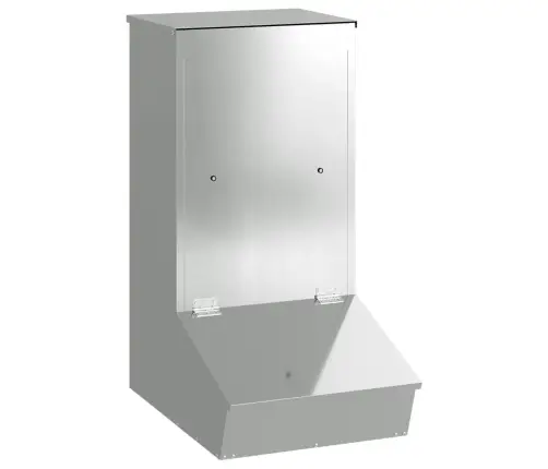 Cūku Barotava Sudraba 55 X 51 X 91.5 Cm Cinkots Tērauds Vidaxl