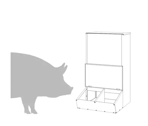 Cūku Barotava Melna 55 X 51 X 91.5 Cm Auksti Velmēts Tērauds Vidaxl