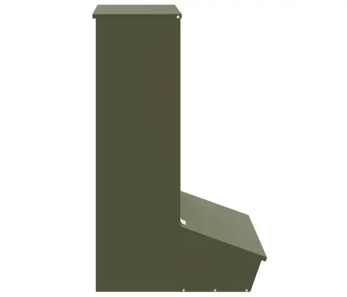 Seahatja Küpset Roheline 55 X 51 X 91,5 Cm Külmvalsitud Teras