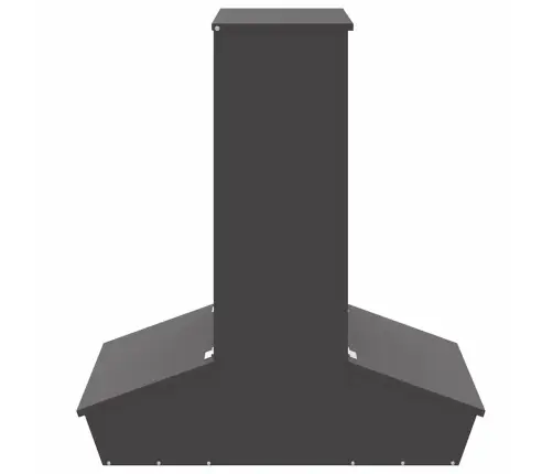 Kiaulių Šėrykla Juoda 82 X 51 X 91,5 Cm Šaltai Valcuita Plienas