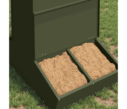 Cūku Barotava Olīvu Zaļš 55 X 51 X 91.5 Cm Vidaxl