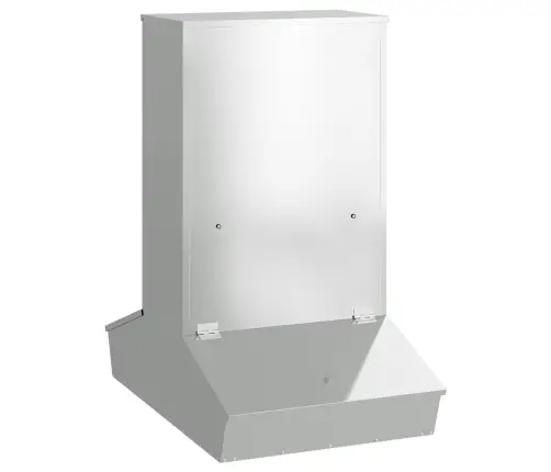 Cūku Barotava Sudraba 55 X 51 X 91.5 Cm Cinkots Tērauds Vidaxl