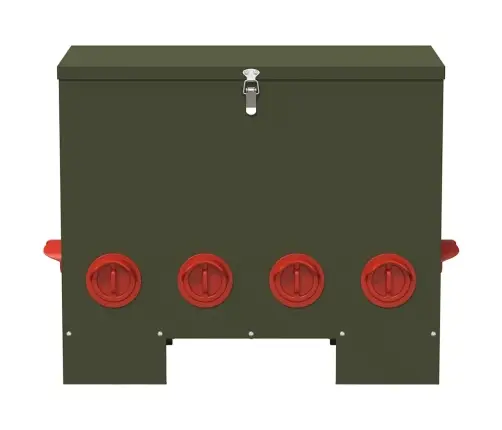 Vistas Barotava Olīvu Zaļš 60.5 X 29 X 51 Cm Vidaxl