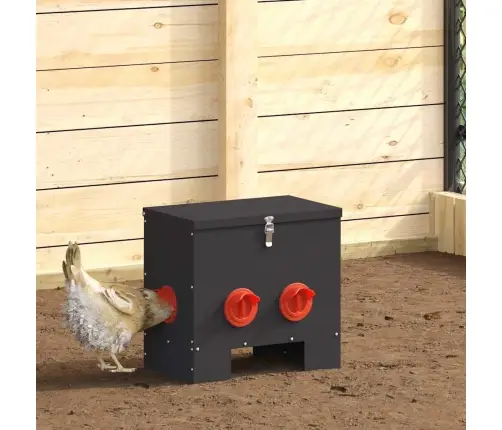 Vistas Barotava Melna 60.5 X 29 X 51 Cm Auksti Velmēts Tērauds Vidaxl