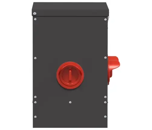 Vistas Barotava Melna 60.5 X 29 X 51 Cm Auksti Velmēts Tērauds Vidaxl