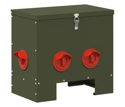 Vistas Barotava Olīvu Zaļš 60.5 X 29 X 51 Cm Vidaxl