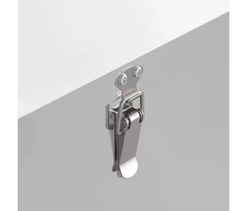 Vistas Barotava Sudraba 60.5 X 29 X 51 Cm Cinkots Tērauds Vidaxl