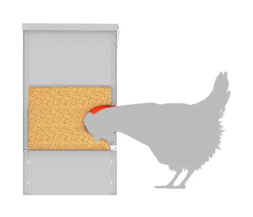 Vistas Barotava Sudraba 60.5 X 29 X 51 Cm Cinkots Tērauds Vidaxl