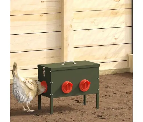 Vištų Lesykla Alyvuogių Žalia 41,5 X 20,5 X 33 Cm