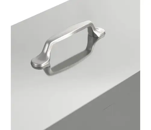 Vistas Barotava Sudraba 41,5 X 20,5 X 33 Cm Cinkots Tērauds Vidaxl