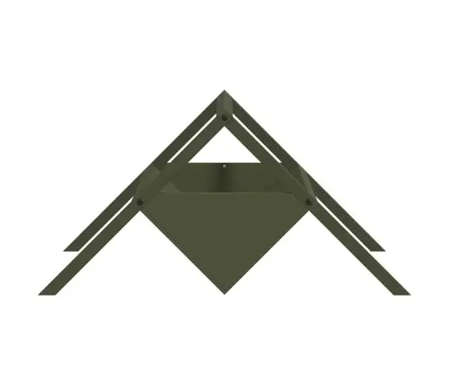 Gyvulių Pašarų Lova Alyvuogių Žalia 111 X 76 X 38 Cm