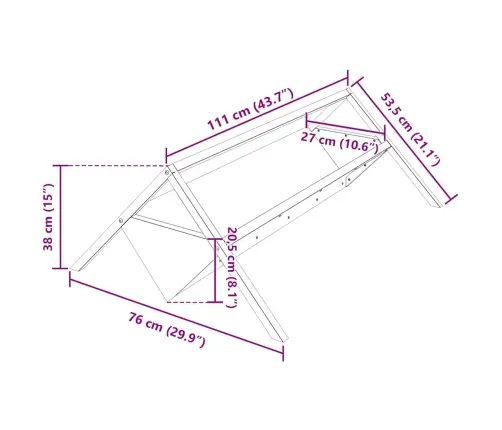 Gyvulių Pašarų Lova Alyvuogių Žalia 111 X 76 X 38 Cm