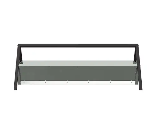Lauksaimniecības Barošanas Caurule Sudraba 111 X 76 X 38 Cm Vidaxl