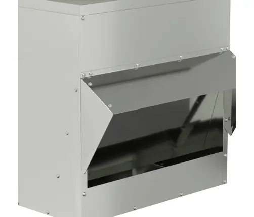 Vistas Barotava Sudraba 40,5 X 45 X 41 Cm Cinkots Tērauds Vidaxl