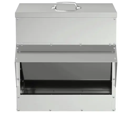 Vistas Barotava Sudraba 40,5 X 45 X 41 Cm Cinkots Tērauds Vidaxl