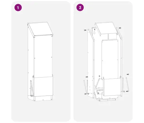 Vistas Barotava Sudraba 13 X 12 X 51 Cm Cinkots Tērauds Vidaxl