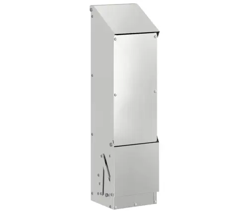 Vistas Barotava Sudraba 13 X 12 X 51 Cm Cinkots Tērauds Vidaxl