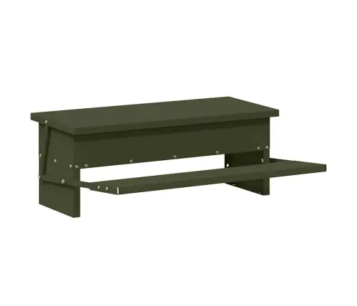 Vištų Treadle Šėrykla Alyvuogių Žalia 48,5 X 39,5 X 19 Cm