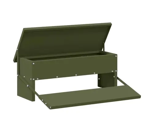 Vištų Treadle Šėrykla Alyvuogių Žalia 48,5 X 39,5 X 19 Cm